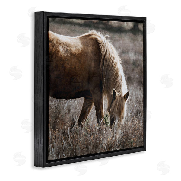 Stupell Industries LSR Design Studio | Wild Horse Grazing Wall Art