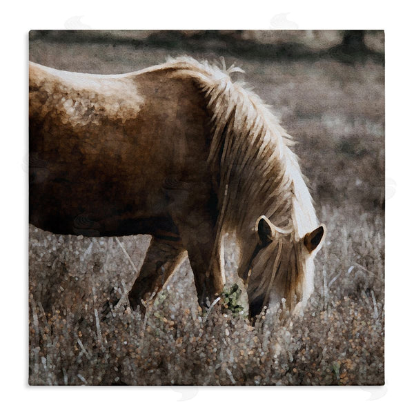 stupell industries LSR Design Studio | Wild Horse Grazing Wall Art