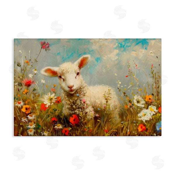 stupell industries LSR Design Studio | Wildflower Lamb Portrait