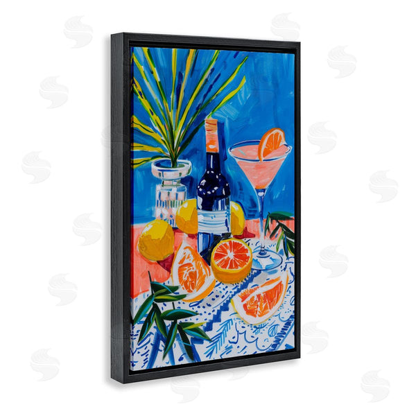 Stupell Industries LSR Design Studio | Wine Bottle & Citrus