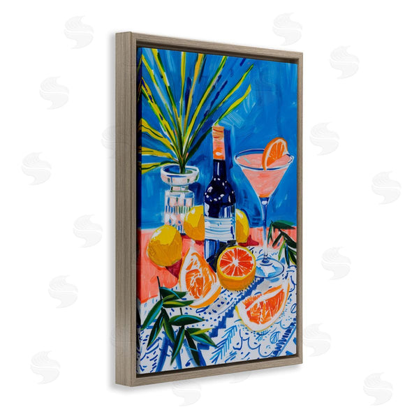 Stupell Industries LSR Design Studio | Wine Bottle & Citrus