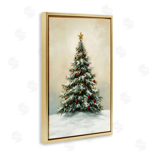 Stupell Industries LSR Design Studio | Winter Tree With Ornaments