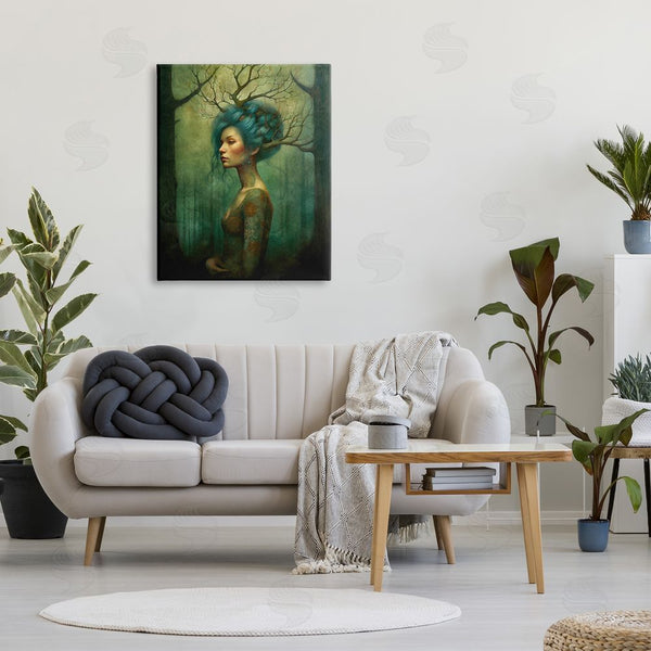 Stupell Industries LSR Design Studio | Woman In Woodland Scene Wall Art