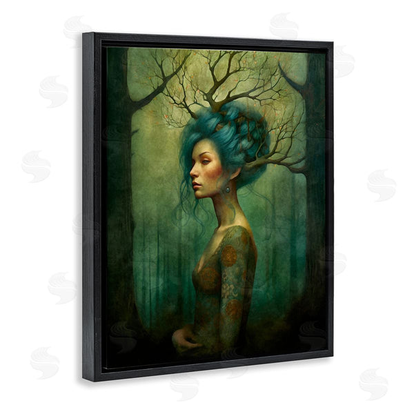 Stupell Industries LSR Design Studio | Woman In Woodland Scene Wall Art