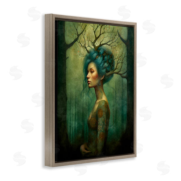 Stupell Industries LSR Design Studio | Woman In Woodland Scene Wall Art