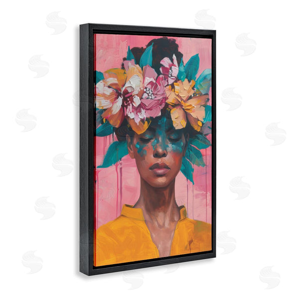Stupell Industries LSR Design Studio | Woman With Floral Headdress