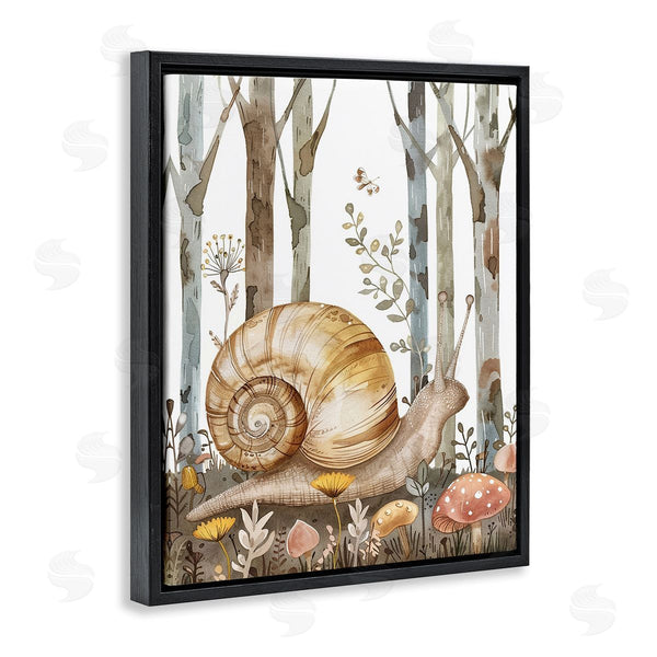 Stupell Industries LSR Design Studio | Woodland Snail Nature