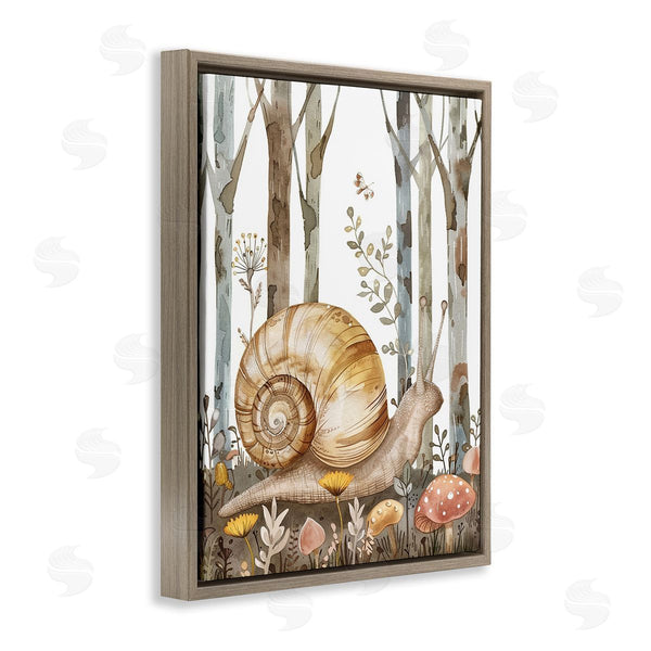 Stupell Industries LSR Design Studio | Woodland Snail Nature