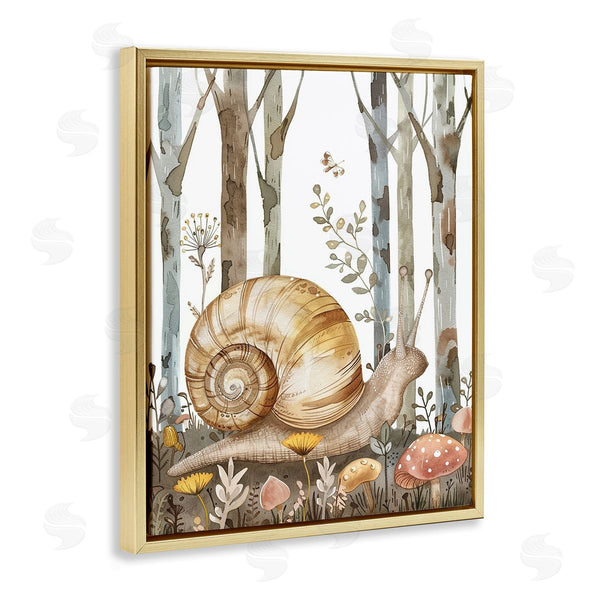 Stupell Industries LSR Design Studio | Woodland Snail Nature