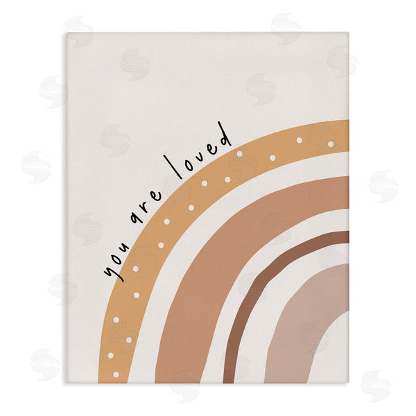 stupell industries LSR Design Studio | You Are Loved Rainbow Wall Art