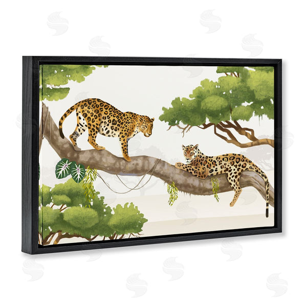 Stupell Industries Lucca Shappard | Leopards Prowling On Branch