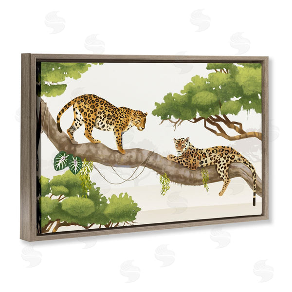 Stupell Industries Lucca Shappard | Leopards Prowling On Branch
