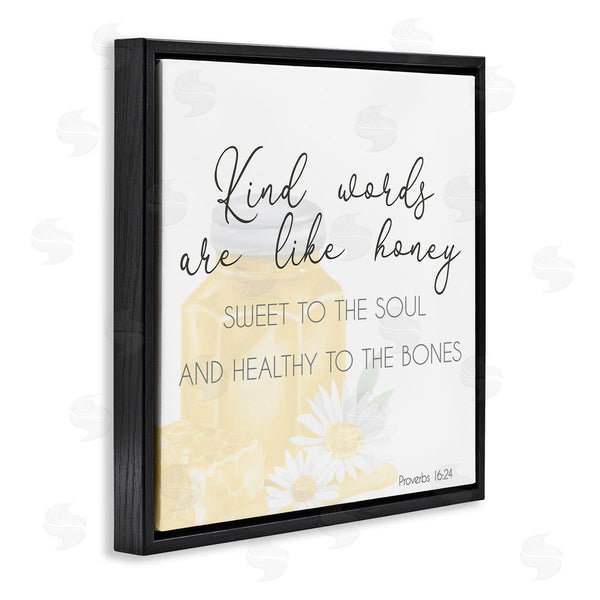 Stupell Industries Lucca Sheppard | Kind Words Like Honey Wall Art