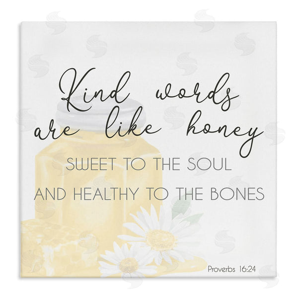stupell industries Lucca Sheppard | Kind Words Like Honey Wall Art