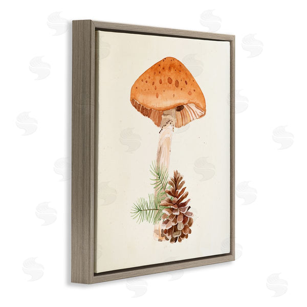 Stupell Industries Lucca Sheppard | Mushroom Pinecone Botanicals Wall Art