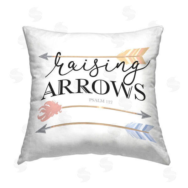 stupell industries Lucca Sheppard | Spiritual Raising Arrows Printed Throw Pillow
