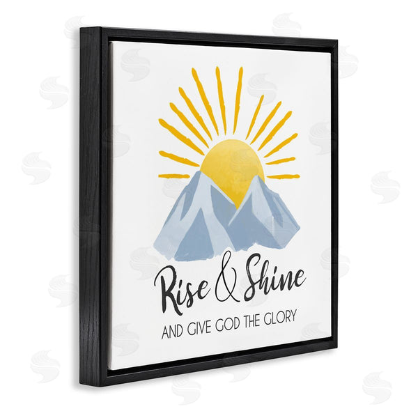 Stupell Industries Lucca Sheppard | Spiritual Rise & Shine Wall Art