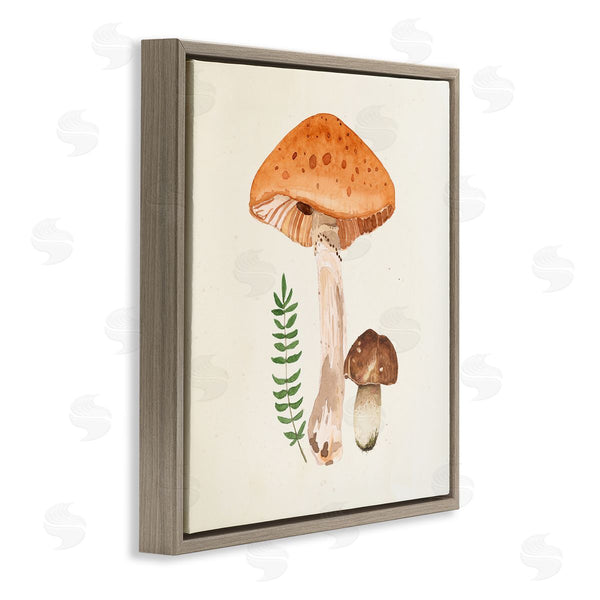 Stupell Industries Lucca Sheppard | Woodland Mushroom Botanical Fern Wall Art