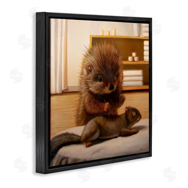 Stupell Industries Lucia Heffernan | Acupuncture Spa Animals