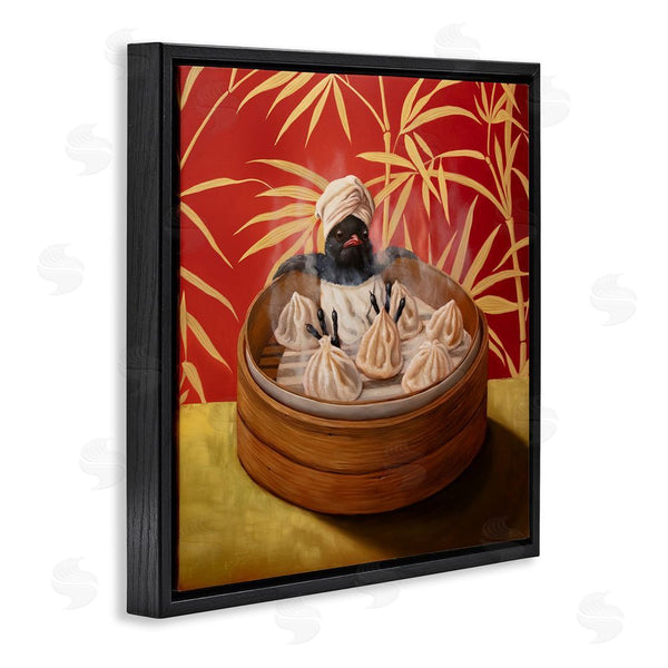 Stupell Industries Lucia Heffernan | Bamboo Steamer Bird Wall Art