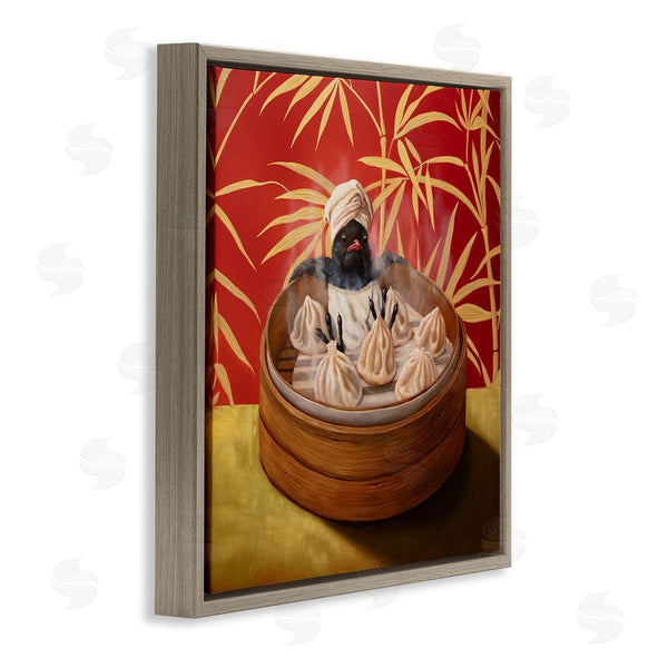 Stupell Industries Lucia Heffernan | Bamboo Steamer Bird Wall Art