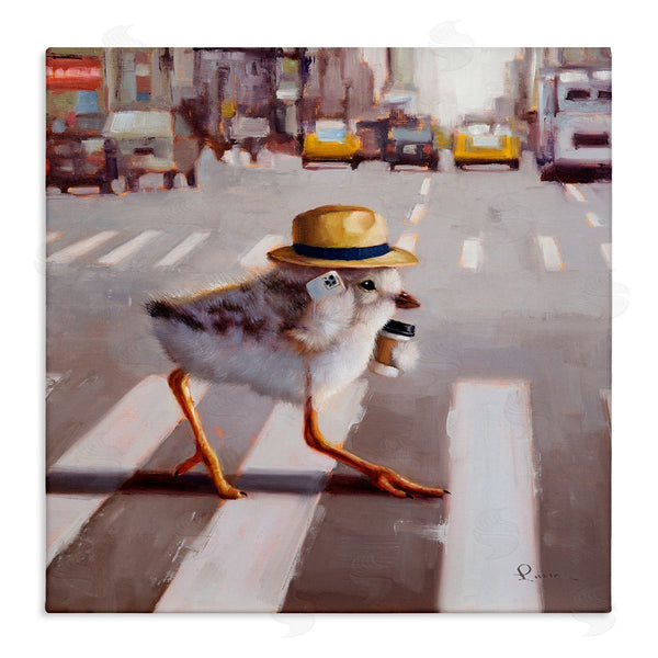 stupell industries Lucia Heffernan | Bird Crosswalk Urban City Street Wall Art