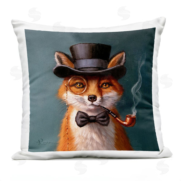 Stupell Industries Lucia Heffernan | Charming Dapper Fox Throw Pillow