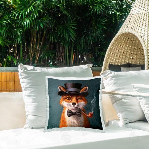 Stupell Industries Lucia Heffernan | Charming Dapper Fox Throw Pillow