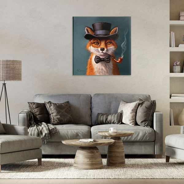 Stupell Industries Lucia Heffernan | Charming Dapper Fox Wall Art