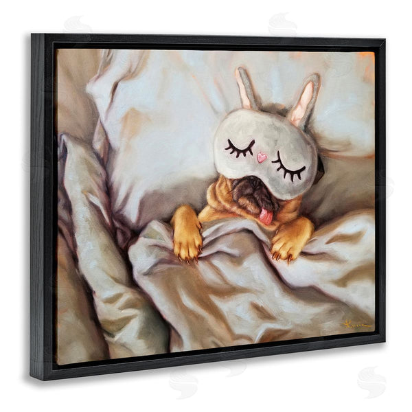 Stupell Industries Lucia Heffernan | Dog Napping In Bed