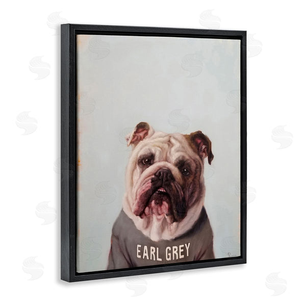 Stupell Industries Lucia Heffernan | Earl Grey Tea Dog
