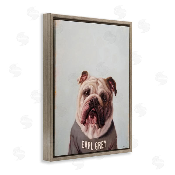 Stupell Industries Lucia Heffernan | Earl Grey Tea Dog