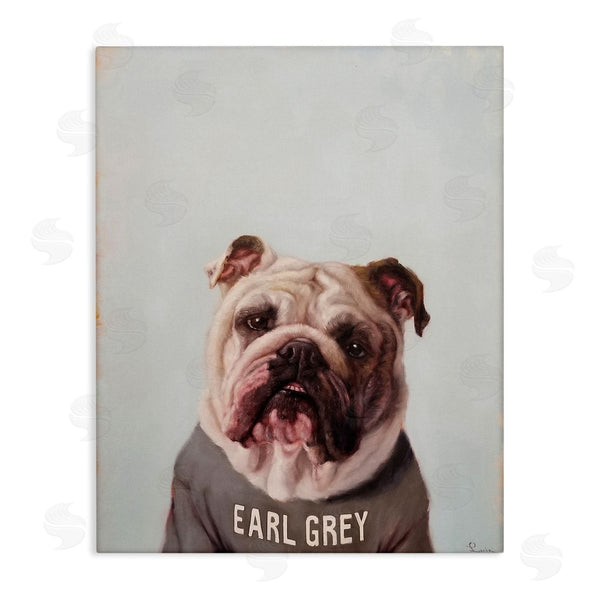 stupell industries Lucia Heffernan | Earl Grey Tea Dog