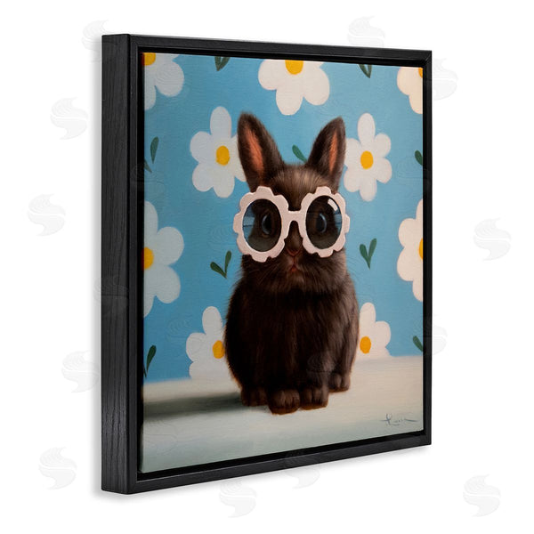 Stupell Industries Lucia Heffernan | Flower Child Bunny Wall Art