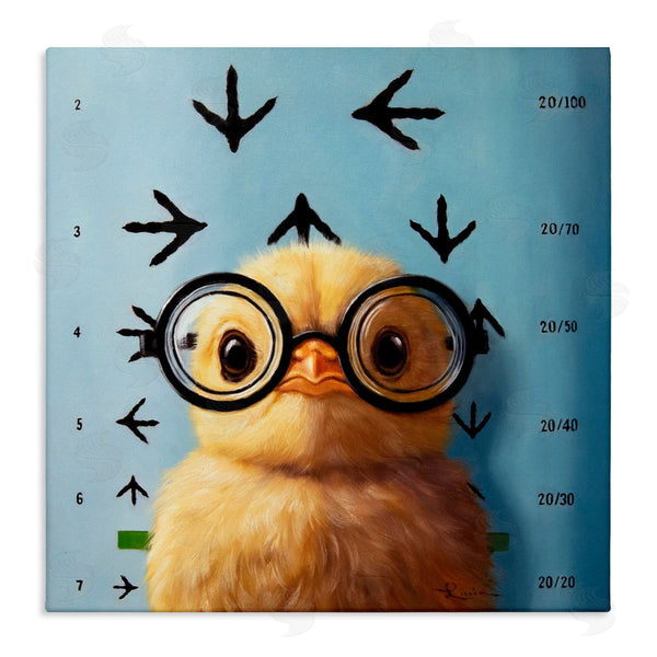 stupell industries Lucia Heffernan | Four Eyes Chick Vision Wall Art