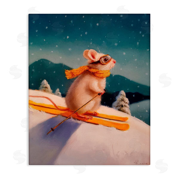 stupell industries Lucia Heffernan | Free Rider Skiing Mouse