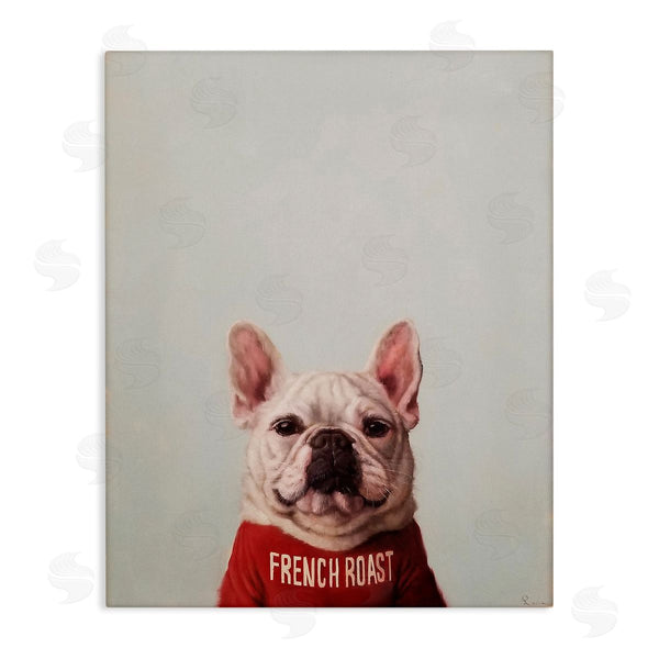 stupell industries Lucia Heffernan | French Roast Coffee Dog