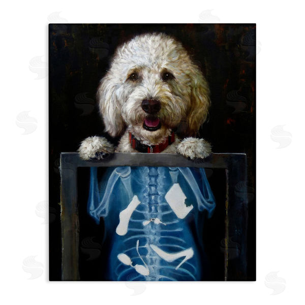 stupell industries Lucia Heffernan | Funny Dog X-Ray Snacks