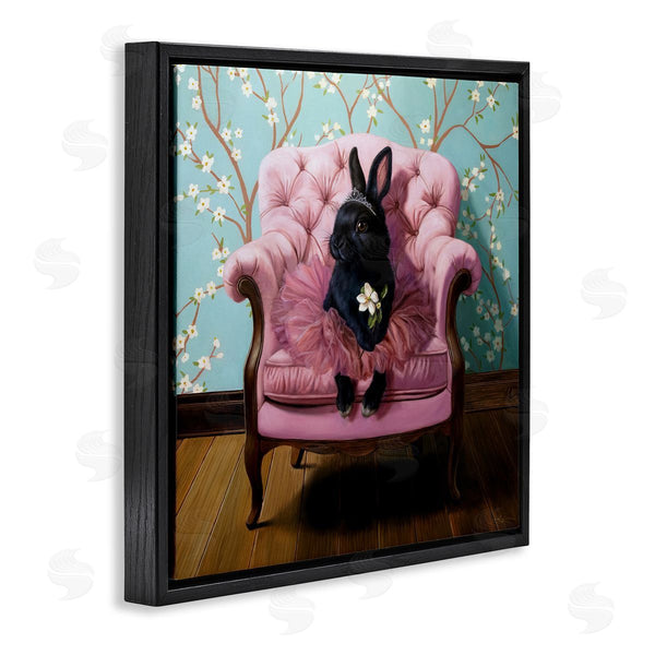 Stupell Industries Lucia Heffernan | Girlie Rabbit In Tutu