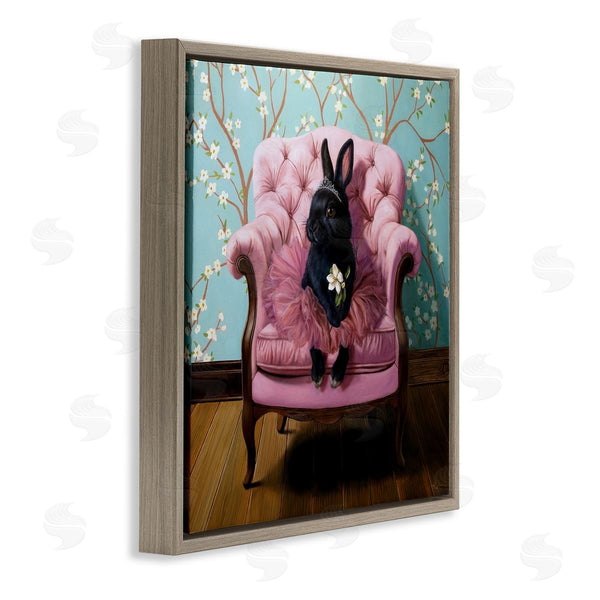 Stupell Industries Lucia Heffernan | Girlie Rabbit In Tutu