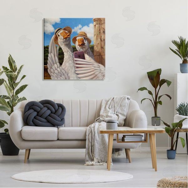Stupell Industries Lucia Heffernan | Goose Friends Selfie Scene Wall Art