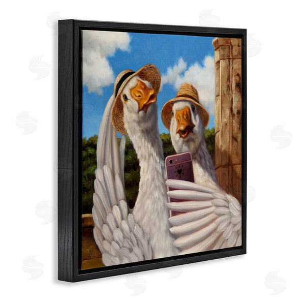 Stupell Industries Lucia Heffernan | Goose Friends Selfie Scene Wall Art