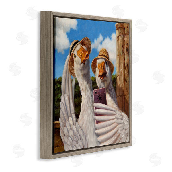 Stupell Industries Lucia Heffernan | Goose Friends Selfie Scene Wall Art