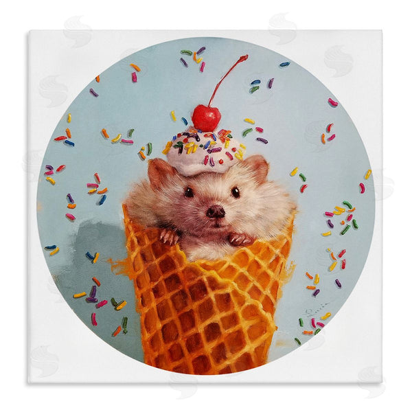 stupell industries Lucia Heffernan | Ice Cream Cone Mouse