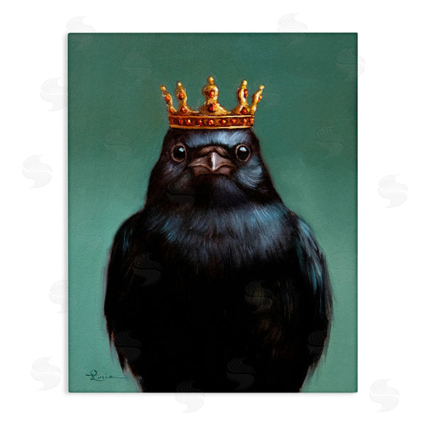stupell industries Lucia Heffernan | King Crow Portrait Wall Art
