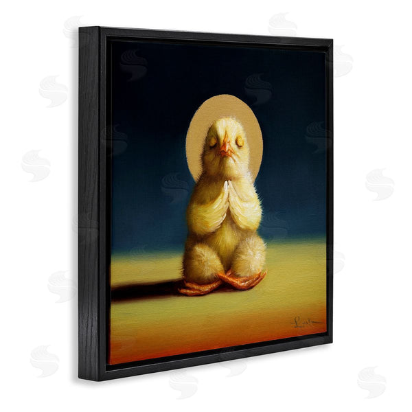 Stupell Industries Lucia Heffernan | Meditating Yoga Chick
