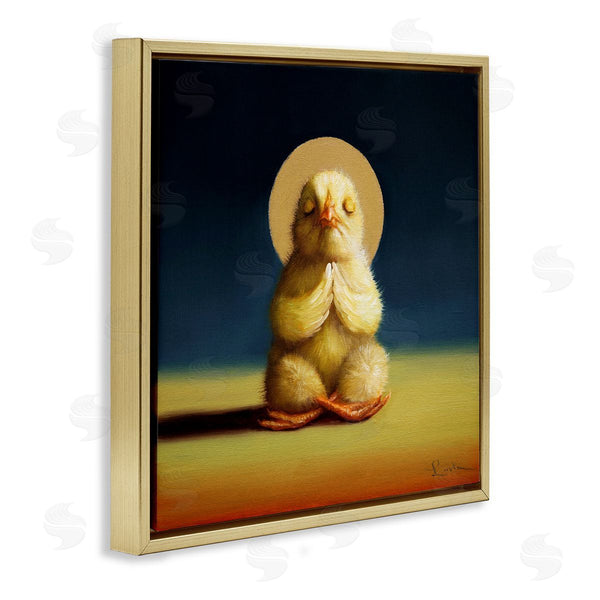 Stupell Industries Lucia Heffernan | Meditating Yoga Chick
