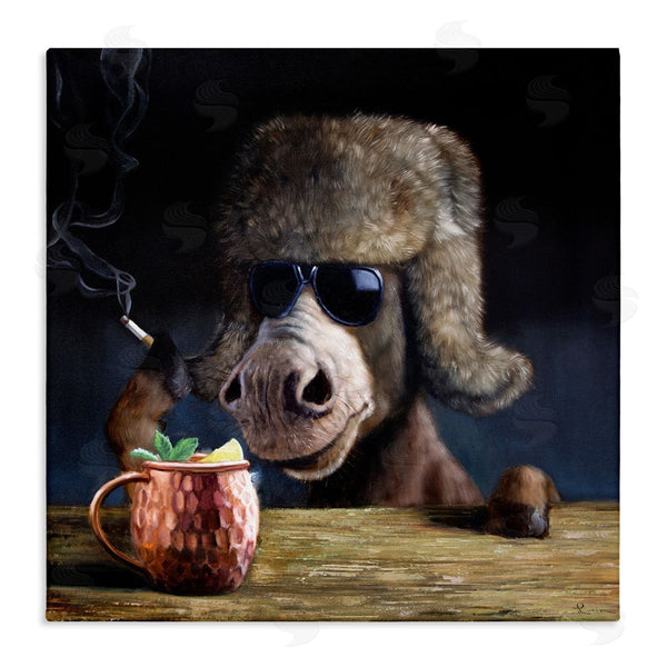stupell industries Lucia Heffernan | Moscow Mule Funny Animal