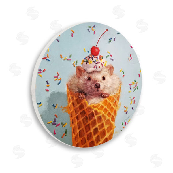 stupell industries Lucia Heffernan | Mouse with Ice Cream Wall Art