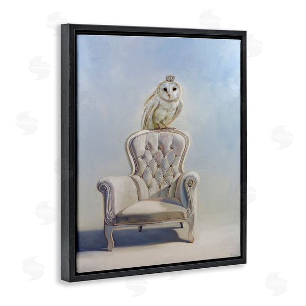 Stupell Industries Lucia Heffernan | Owl Perched In Crown